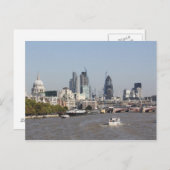 テムズ川 ポストカード (正面/裏面)
