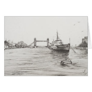 テムズ川London.2006のHMSベルファスト
