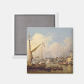 テムズ族とロンドンの塔は、おそらく マグネット (正面/裏面)