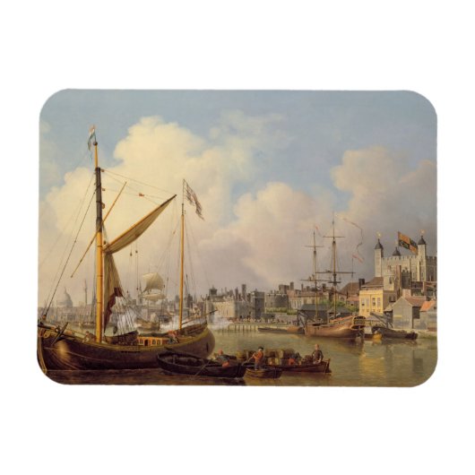 テムズ族とロンドンの塔は、おそらく マグネット (横)