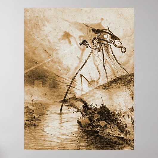 テムズ渓谷の世界の火星人の戦争 ポスター (正面)