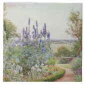 テムズ(w/c)の近くの庭 タイル (正面)