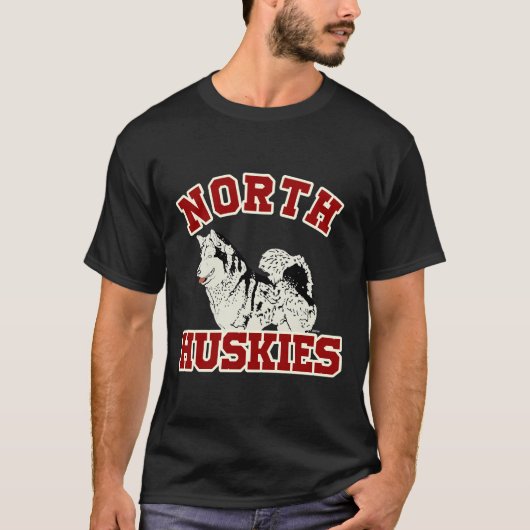 テメインパラノースハスキス Tシャツ (正面)