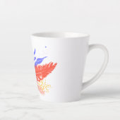 テメガーデン カフェラテマグ (右)