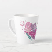 テメガーデン カフェラテマグ (左アングル)