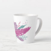 テメガーデン カフェラテマグ (右アングル)