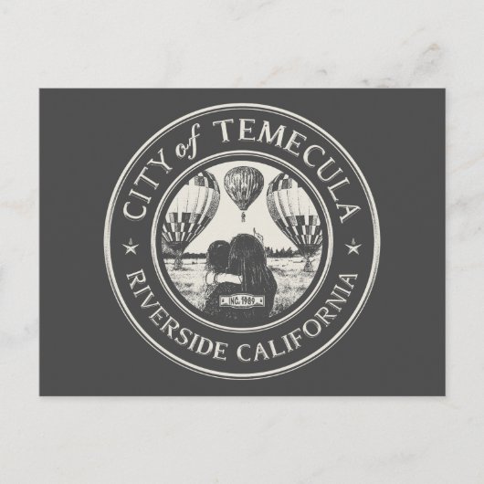 テメキュラリバーサイドカリフォルニア ポストカード (正面)