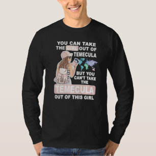 テメクーラ・シティ出身のクールな女の子 テメクーラの娘に誇りを持とう Tシャツ