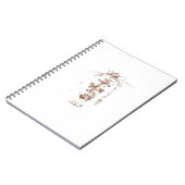 テュリン聖なるイエスの顔の覆い ノートブック (左側)