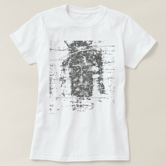 テュリン聖なるイエスの顔の覆い Tシャツ (デザイン正面)