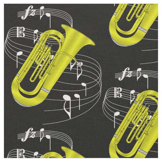 テューバの生地の暗闇 ファブリック (クローズアップ)