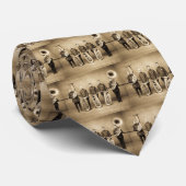 テューバの警察官(セピア色) ネクタイ (ロール)