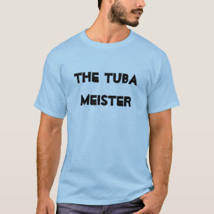 テューバのMeisterの音楽的な金管楽器 Tシャツ