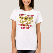 テューバは私をTシャツ食べます Tシャツ (正面)