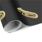 "テューバ"のデザインギフトおよびプロダクト ラッピングペーパー (ロールコーナー)