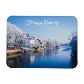 テュービンゲン、ドイツはがき マグネット (横)