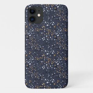テラはっきりしたッツォプリント(海軍) iPhone 11 ケース