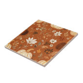 テラエレガントコタカボチャ秋の花のパターン タイル (側面)