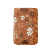 テラエレガントコタカボチャ秋の花のパターン バスマット (正面縦)