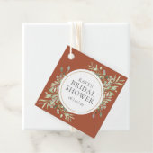 テラエレガントコッタグリーン結婚リーブライダルシャワー フェイバータグ (インサイチュ)