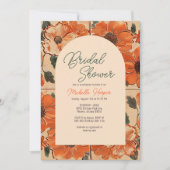 テラエレガントコッタフローラブライダルシャワー 招待状 (正面)