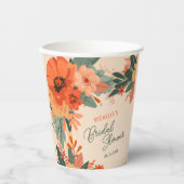 テラエレガントコッタフローラブライダルシャワー 紙コップ (正面)