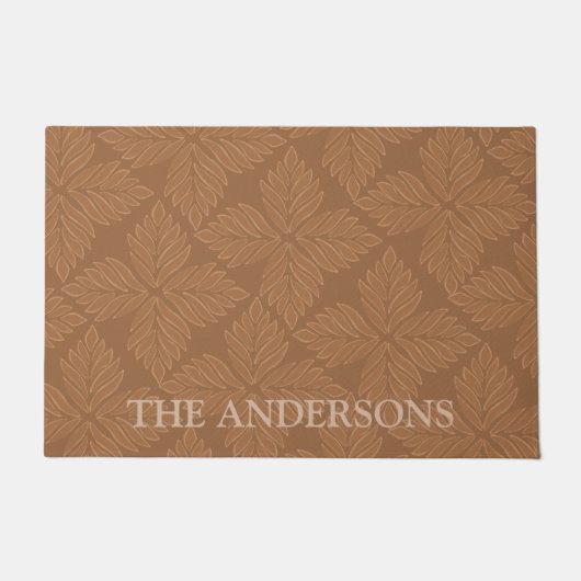 テラエレガントコッタボタニカルパタカスタムン ドアマット (正面)