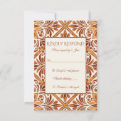 テラエレガントコッタメキシコタラベ結婚ラ 出欠カード (正面)