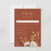 テラエレガントコッタ秋 出欠カード (正面)