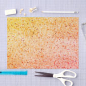 テラエレガントゾレトロオレンジテクスチャパターン 薄葉紙 (クラフト)