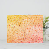 テラエレガントッツォレトロオレンジ色のテクスチャパターン (スタンド正面)