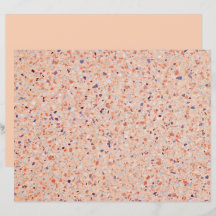 テラエレガントッツォレトロピンクパープルホワイトパターン