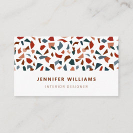 テラエレガントモダンッツォ模様 名刺