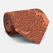 テラエレガント素朴コッタ秋の結婚式 ネクタイ (ロール)