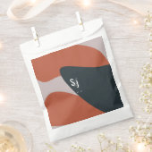 テラオーガニックコッタブルー赤面結婚ズ フェイバーバッグ (クリップ留めされた状態)