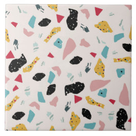 テラカラフルッツォ模様 タイル