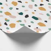 テラカラフルッツォ模様 ラッピングペーパー (角)