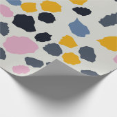 テラカラフルッツォ模様 ラッピングペーパー (角)