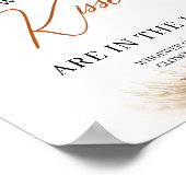 テラクッタ　瓶の中にキスが何個あると思う？ ポスター (角)