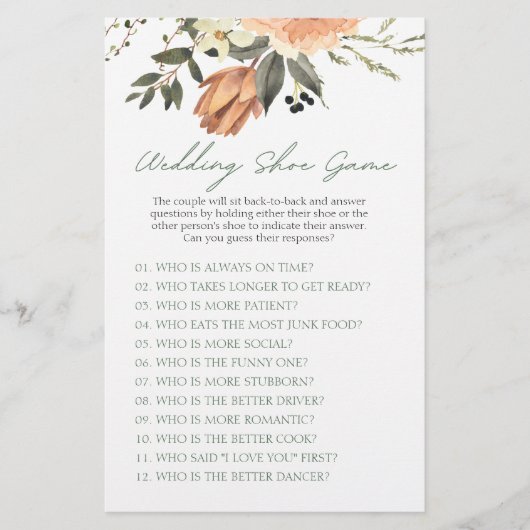 テラコタおもしろいフ結婚ァーのシューゲーム (正面)