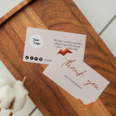 テラコタオーダーサンキュースモールビジネスマーケティング 名刺