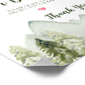 テラコタカボンプキンベビーシャワー祈りの言葉forベビーPos ポスター (角)