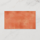 テラコタパンプキンボホアーチフローラおむつラッフル エンクロージャーカード (裏面)