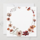 テラコタフローラ性本人を明かす 招待状 (裏面)