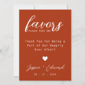 テラコッタお願い1つのシックサインを取エレガントる (正面)