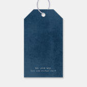 テラコッタとネイビーブルーの愛感謝していと ギフトタグ (裏面)