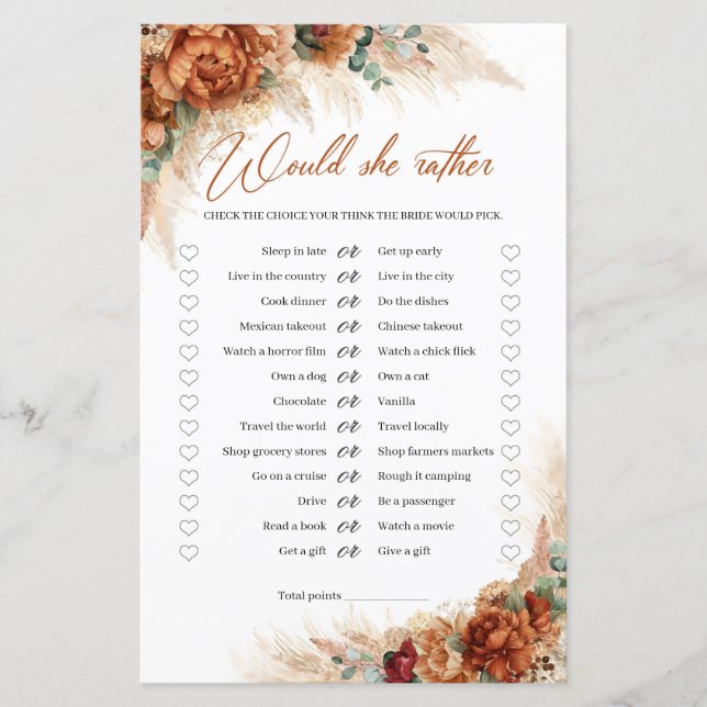 テラコッタとブルゴーニュの花が好き (正面)