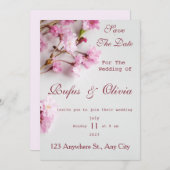 テラコッタとホワイトフラワーエキゾチック結婚ボホーズI 招待状 (正面/裏面)