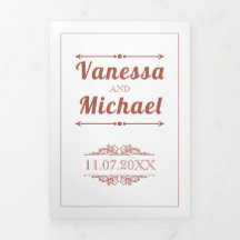 テラコッタのヴィンテージ要素とタイポグラフィ結婚の