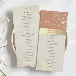 テラコッタの結婚式 プログラム